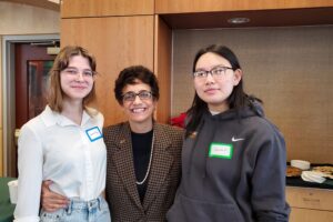 International Students with President