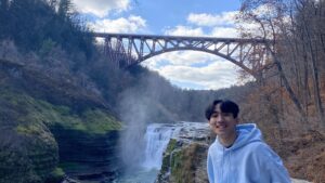 William Lee exploring Upstate New York