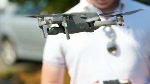 McDevitt Student with Drone