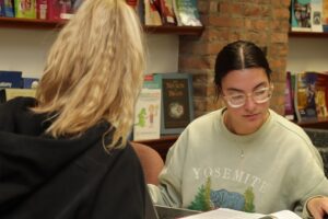 Graduate Students studying