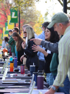 Academic fair at open house