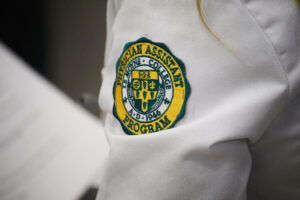 PA Logo on White Coat