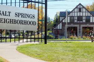 Salt Springs Neighborhood sign