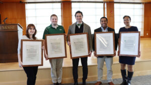 Faculty Mentorship recipients