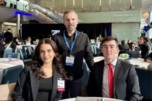 Jasmina Barhoumi ’26 at the Ethics in Engineering Case Competition